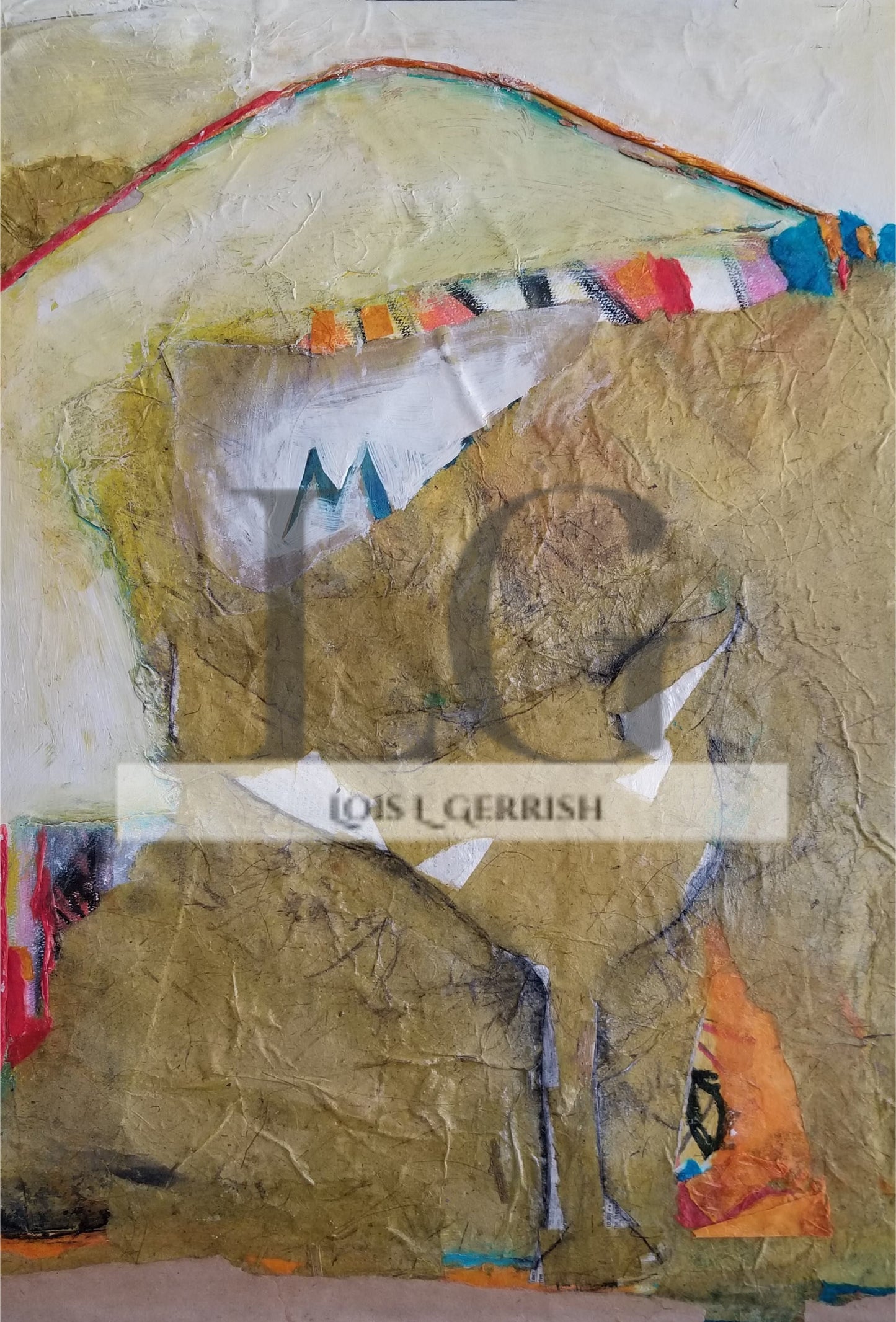 K2 Mountain With Prayer Flags