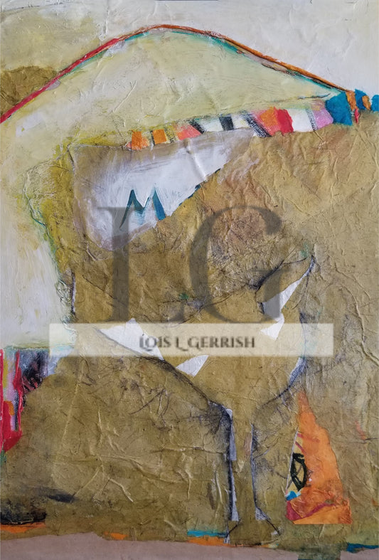 K2 Mountain With Prayer Flags