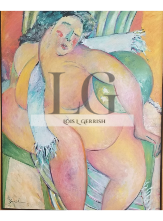 Nude with Beach Ball Price on Request