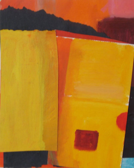 Abstract Collage Painting II