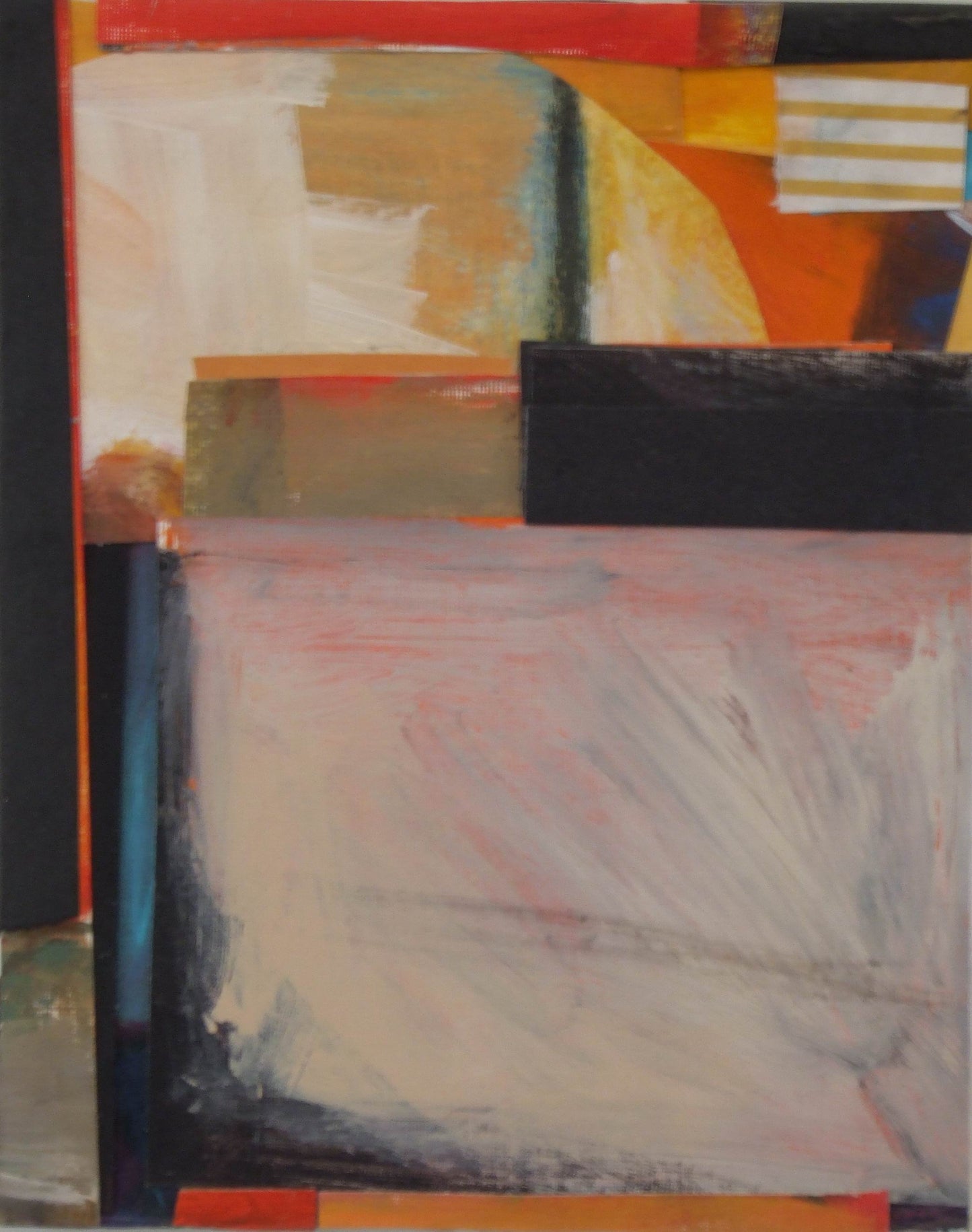 Abstract Collage Painting III