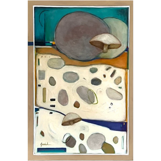 Abstract Mushroom Caps