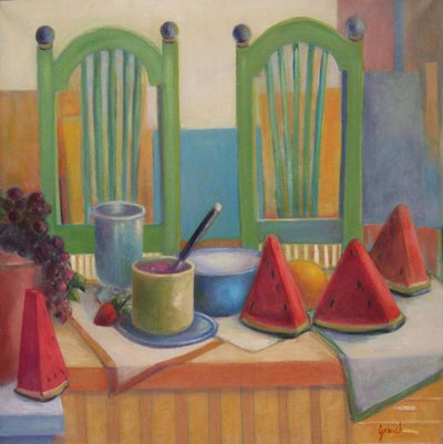 Summer Breakfast Table